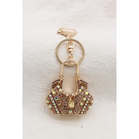 Bag Keychain - Brūns - Piekarināms aksesuārs / Somas piekariņš