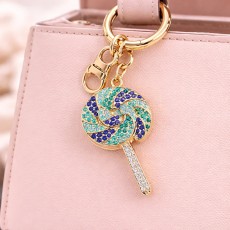 Lollipop Bag Keychain - Krāsains - Piekarināms aksesuārs / Somas piekariņš