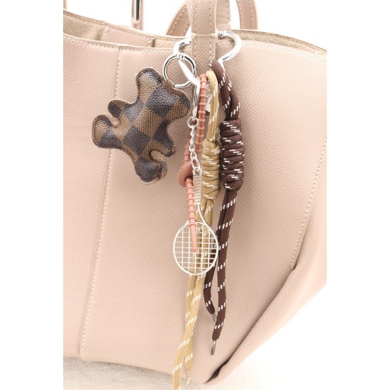 Tortle Bag Keychain - Brūns - Piekarināms aksesuārs / Somas piekariņš