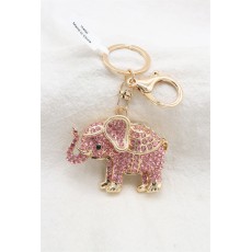 Elephant Bag Keychain - Rozā - Piekarināms aksesuārs / Somas piekariņš