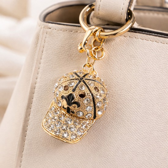Cap Bag Keychain - Zelts - Piekarināms aksesuārs / Somas piekariņš