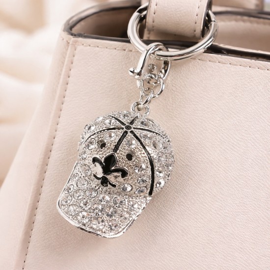 Cap Bag Keychain - Sudrabains - Piekarināms aksesuārs / Somas piekariņš