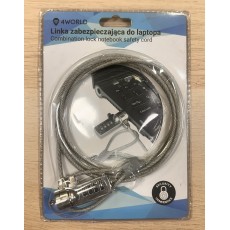 Drošības kodu trose portatīvajam datoram 1.8m