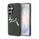 Karl Lagerfeld IML Choupette Karl Script Logo Magnetic series Back Case KLHMS26S5HKSCAK priekš Samsung Galaxy S26 5G - Melns - silikona aizmugures apvalks / bampers-vāciņš