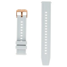 18mm Blavec Silicone Watch Band - Pelēka - silikona siksniņas (jostas) priekš pulksteņiem