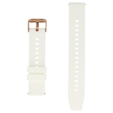 18mm Blavec Silicone Watch Band - Balts - silikona siksniņas (jostas) priekš pulksteņiem