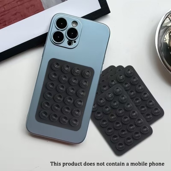 Silikona vakuuma uzlīme ar piesūcekņiem viedtālrunim