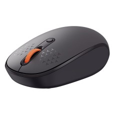 Baseus F01B Tri-Mode Wireless Optical BT Mouse 2.4G / 1600 DPI (BT3.0 / 5.0) - Pelēka - Bezvadu datorpele