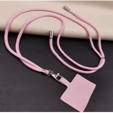 Adjustable Universal Phone Lanyard Crossbody Strap - Gaiši rozā - Regulējama universāla telefona kakla un pleca siksniņa