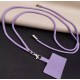 Adjustable Universal Phone Lanyard Crossbody Strap - Ceriņu - Regulējama universāla telefona kakla un pleca siksniņa