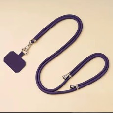 Adjustable Universal Phone Lanyard Crossbody Strap - Violeta - Regulējama universāla telefona kakla un pleca siksniņa