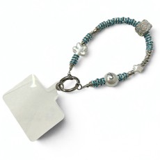 Universal Beaded / Crystal Phone Charm Wrist Strap
- CoCo - Light Blue - Gaiši zila - Universāla pērlīšu / kristālu telefona rokas siksniņa