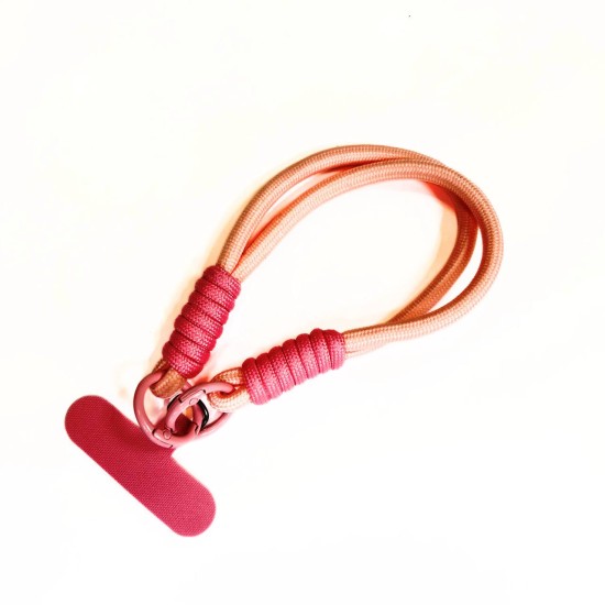 Adjustable Universal Braided Phone Wrist Strap
- Розовый - Регулируемый универсальный плетёный ремешок для телефона на руку