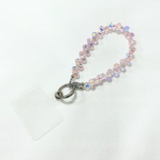 Universal Beaded / Crystal Phone Charm Wrist Strap
- Faceted Droplet - Clear Pink - Dzidra rozā - Universāla pērlīšu / kristālu telefona rokas siksniņa