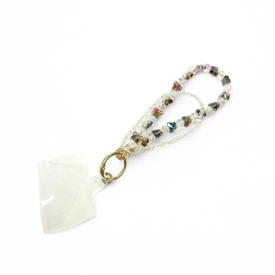 Universal Beaded / Crystal Phone Charm Wrist Strap
- Round Faceted & Butterfly V1 - Универсальный ремешок для телефона из бисера / кристаллов на руку