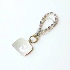 Universal Beaded / Crystal Phone Charm Wrist Strap
- Round Faceted & Butterfly V4 - Universāla pērlīšu / kristālu telefona rokas siksniņa