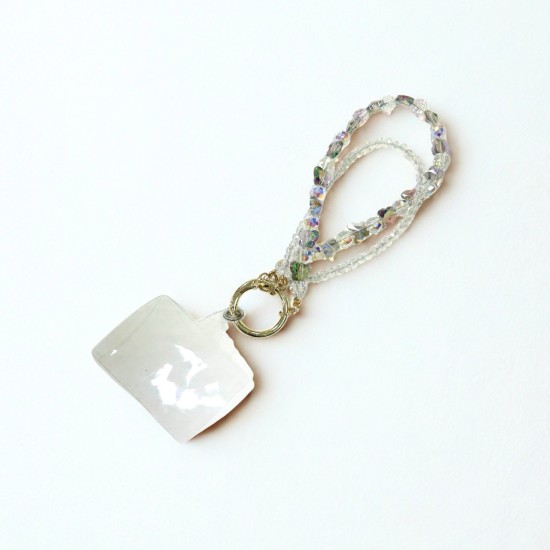 Universal Beaded / Crystal Phone Charm Wrist Strap
- Round Faceted & Butterfly V4 - Универсальный ремешок для телефона из бисера / кристаллов на руку