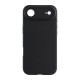 F-Protect Rubber Premium Back Case with MagSafe priekš Apple iPhone 17 Air - Melns - silikona aizmugures apvalks / bampers-vāciņš