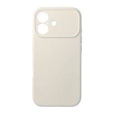 F-Protect Rubber Premium Back Case with MagSafe priekš Apple iPhone 17 - Balts - silikona aizmugures apvalks / bampers-vāciņš