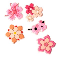 3D Sticker Set (5.gab) - Pink Blossom - uzlīmju komplekts