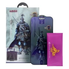 OG 6D Shuijia Privacy Matte Tempered Glass screen protector priekš Apple iPhone 17 Pro - Melns - Ekrāna Aizsargstikls / Bruņota Stikla Aizsargplēve