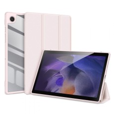 Dux Ducis Toby series priekš Samsung Galaxy Tab A11 Plus X230 / X236 / A9 Plus X210 / X215 / X216 - Gaiši Rozā - sāniski atverams maciņš ar magnētu un stendu