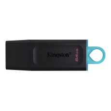 Kingston DataTraveler Exodia Flash Drive 64GB USB 3.2 Flash Atmiņa - Melna