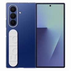 Samsung EF-QF966CTE Clear Grip Cover priekš Samsung Galaxy Fold7 5G - Caurspīdīgs - plastikāta aizmugures apvalks