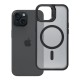 Forcell F-Protect Shadow Stand Premium Back Case with MagSafe priekš Samsung Galaxy S26 Plus 5G - Melns - silikona-plastikāta aizmugures apvalks / bampers-vāciņš