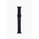iDeal of Sweden Silicone M-L Watch Band priekš Apple Watch 38 / 40 / 41 mm / Series 10 / 11 (42mm) - Black - silikona siksniņa (josta) priekš pulksteņiem