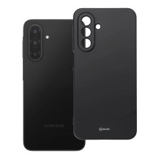 RoarKorea All Day Colorful Jelly Case priekš Samsung Galaxy A17 4G A175 / A17 5G A176 - Melns - matēts silikona apvalks / bampers-vāciņš