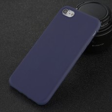Matt TPU Back Case priekš Samsung Galaxy A17 4G A175 / A17 5G A176 - Tumši Zils - matēts silikona aizmugures apvalks / bampers-vāciņš