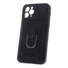 Defender Slide Back Case priekš Samsung Galaxy S20 FE G780 - Melns - triecienizturīgs silikona-plastikāta aizmugures apvalks / bampers-vāciņš