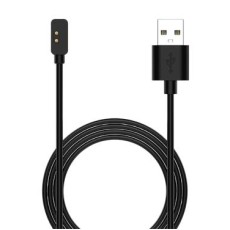 Tactical USB Charging cable priekš Xiaomi Smart Band 8 / 9 / 10 - Melns - magnētisks bezvadu USB lādētājs