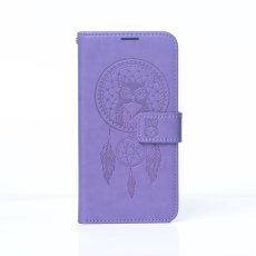 Forcell Mezzo Book Case priekš Samsung Galaxy A27 5G A276 - Violets / Sapņu Ķērājs - sāniski atverams maciņš ar stendu un auklu / grāmatveida maks