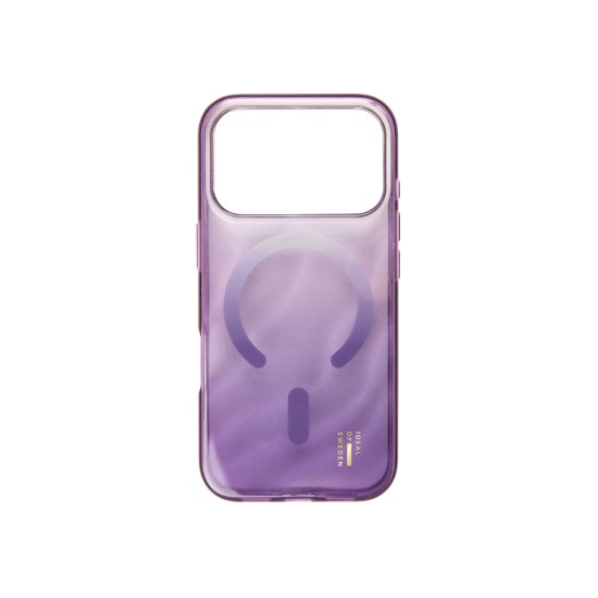 iDeal of Sweden Glitter Glow Back Case with MagSafe priekš Apple iPhone 17 Pro Max - Amethyst Mist - silikona-plastikāta aizmugures apvalks / bampers-vāciņš