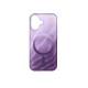 iDeal of Sweden Glitter Glow Back Case with MagSafe priekš Apple iPhone 16 - Amethyst Mist - silikona-plastikāta aizmugures apvalks / bampers-vāciņš