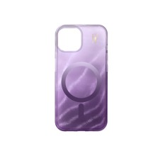 iDeal of Sweden Glitter Glow Back Case with MagSafe priekš Apple iPhone 13 / 14 / 15 / 16e / 17e - Amethyst Mist - silikona-plastikāta aizmugures apvalks / bampers-vāciņš