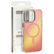 Tecto Shield Aurora Back Case with MagSafe priekš Samsung Galaxy S26 Ultra 5G - Rozā - silikona-plastikāta aizmugures apvalks / bampers-vāciņš
