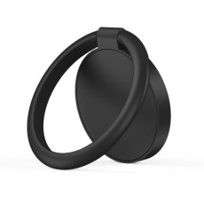 Tech-Protect Magnetic Phone Ring Holder - Melns - Universālais gredzens-turētājs telefonam