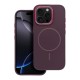 Frame MagSafe Back Case priekš Apple iPhone 13 Pro - Violets - matēts silikona aizmugures apvalks / bampers-vāciņš