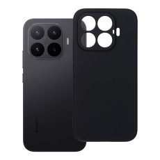 Forcell Silicone Lite Back Case priekš Xiaomi 17T - Melns - matēts silikona aizmugures apvalks / bampers-vāciņš