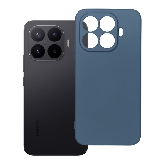 Forcell Silicone Lite Back Case priekš Xiaomi 17T - Zils - matēts silikona aizmugures apvalks / bampers-vāciņš