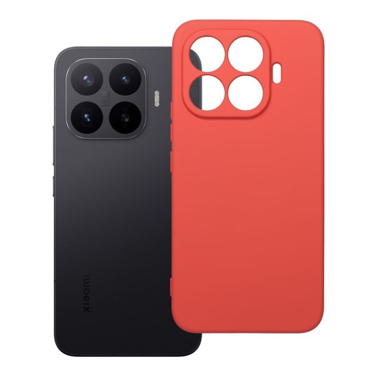 Forcell Silicone Lite Back Case priekš Xiaomi 17T - Rozā - matēts silikona aizmugures apvalks / bampers-vāciņš