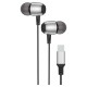 BlueStar M09C Wired Stereo Earphones with Microphone USB Type-C - Melnas - Universālas USB-C stereo austiņas ar mikrofonu un pulti