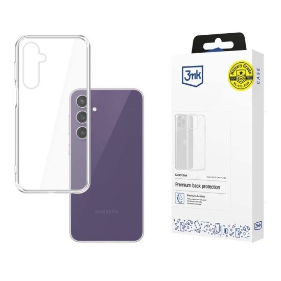 3MK Clear Case priekš Samsung Galaxy S26 5G - Caurspīdīgs - silikona aizmugures apvalks / bampers-vāciņš