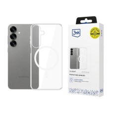3MK MagSafe Clear Case priekš Samsung Galaxy S26 5G - Caurspīdīgs - silikona aizmugures apvalks / bampers-vāciņš