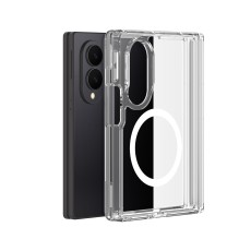 Dux Ducis Clin MagSafe Back Case priekš Samsung Galaxy Fold8 5G - Caurspīdīgs - triecienizturīgs silikona aizmugures apvalks / bampers-vāciņš