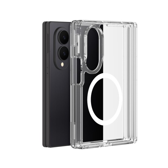 Dux Ducis Clin MagSafe Back Case priekš Samsung Galaxy Fold8 5G - Caurspīdīgs - triecienizturīgs silikona aizmugures apvalks / bampers-vāciņš