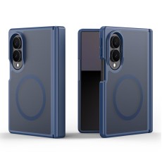 Dux Ducis Yind MagSafe Back Case priekš Samsung Galaxy Fold8 5G - Tumši Zils - triecienizturīgs silikona aizmugures apvalks / bampers-vāciņš